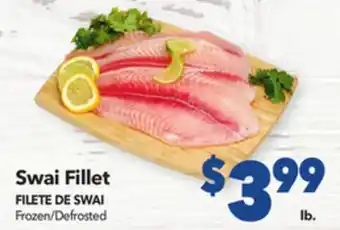 Vallarta Supermarkets Swai fillet / filete de swai offer