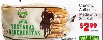 Vallarta Supermarkets Vallarta mini tostadas offer