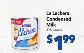Vallarta Supermarkets La lechera condensed milk offer