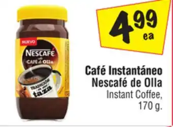 El Super Nescafé de olla instant coffee offer