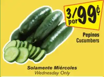 El Super Cucumbers offer