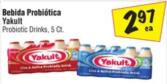 El Super Probiotic drinks offer
