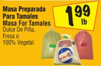 El Super Masa for tamales offer