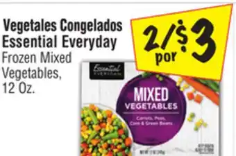 El Super Frozen mixed vegetables offer