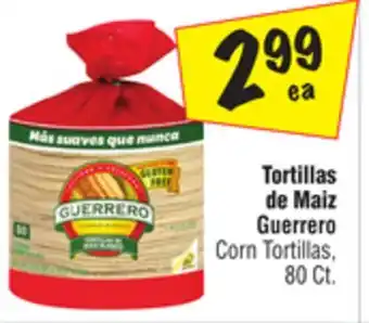 El Super Corn tortillas offer