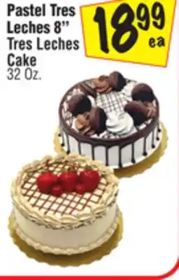 El Super 8 tres leches cake offer