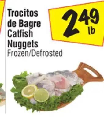 El Super Catfish nuggets offer