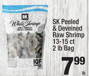 Super King Markets Sk peeled & deveined raw shrimp offer