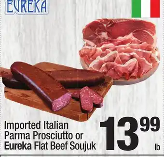 Super King Markets Imported italian parma prosciutto or eureka flat beef soujuk offer