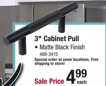 Menards 3 cabinet pull offer