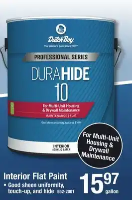 Menards Interior flat paint offer