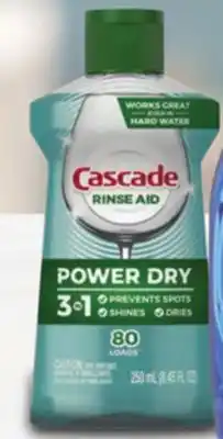 Menards Dishwasher rinse aid offer