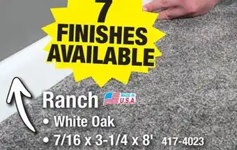 Menards Ranch offer