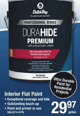 Menards Interior flat paint offer