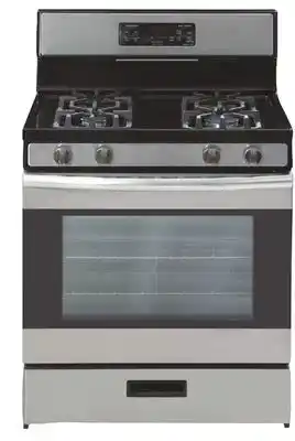 Menards 5.1 cu. ft. gas range offer