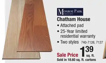 Menards Chatham house offer