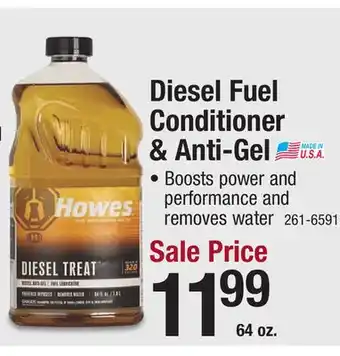 Menards Diesel fuel conditioner & anti-gel offer