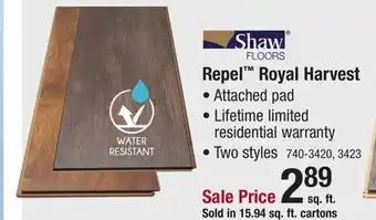 Menards Repel royal harvest offer