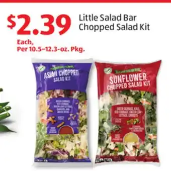 Aldi Little salad bar chopped salad kit offer