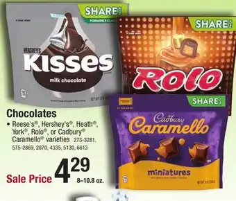 Menards Chocolates offer