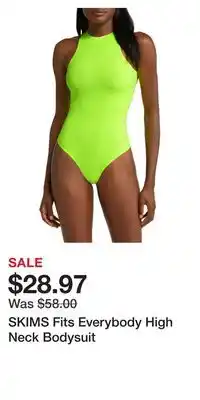 Nordstrom Skims fits everybody high neck bodysuit offer