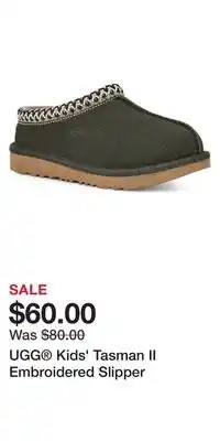 Nordstrom Ugg kids' tasman ii embroidered slipper offer