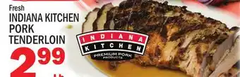 C Town Indiana kitchen pork tenderloin offer