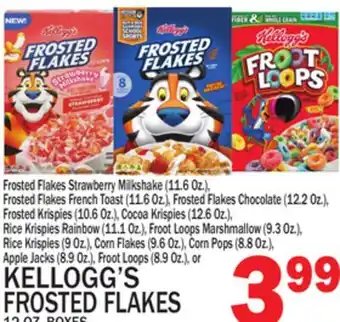 C Town Kellogg's frosted flakes offer