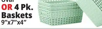Ocean State Job Lot 4 pk. baskets offer