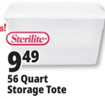 Ocean State Job Lot Steriliteâ storage box, 54 qt offer