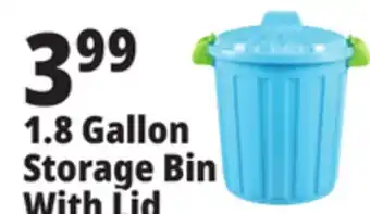 Ocean State Job Lot Hemicasa small oscar bin with lid and handles, 7 l offer