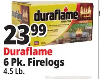 Ocean State Job Lot Duraflame indoor/outdoor firelogs, 6 count offer