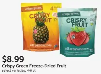 Fareway Crispy Green Freeze-Dried Fruit offer