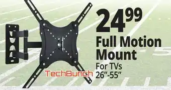 Ocean State Job Lot Full motion mount offer