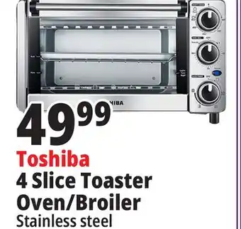 Ocean State Job Lot Toshiba 4 slice toaster offer