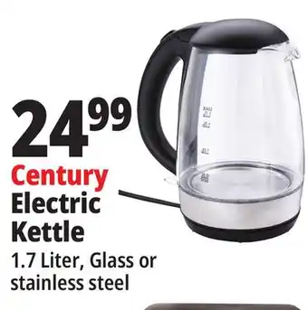 Ocean State Job Lot Century electric kettle offer
