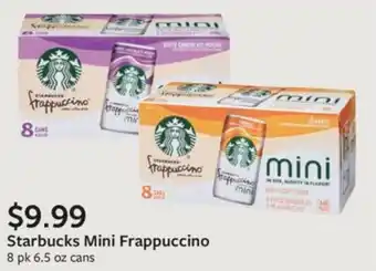 Fareway Starbucks Mini Frappuccino offer