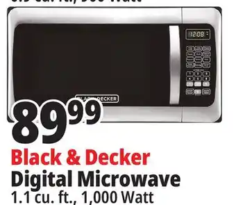 Ocean State Job Lot Black + decker 1000w stainless steel microwave oven offer