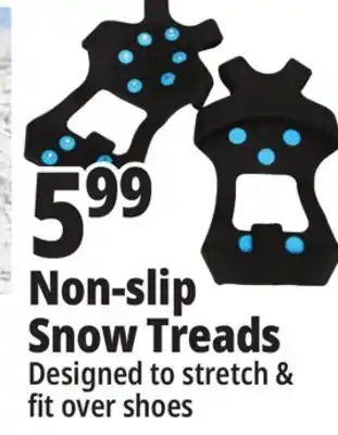 Ocean State Job Lot Snow and ice treads, medium/large offer