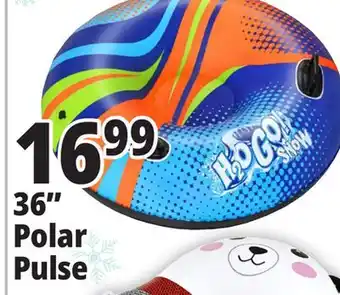 Ocean State Job Lot Bestway h2ogo! snow polar pulse snow tube, 36 offer