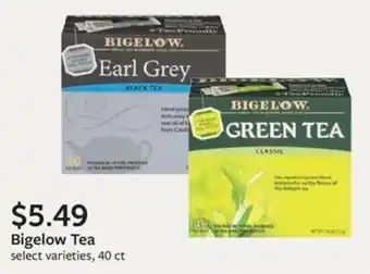 Fareway Bigelow Tea offer