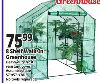 Ocean State Job Lot 8 shelf walk-in greenhouse offer