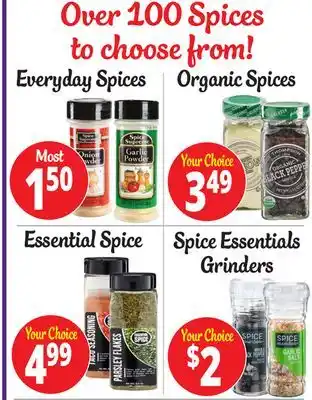 Ocean State Job Lot Spices offer