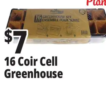 Ocean State Job Lot 16 coir cell greenhouse offer