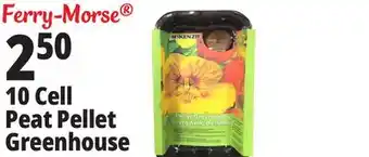 Ocean State Job Lot Ferry-morse 10 cell peat pellet greenhouse offer