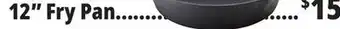 Ocean State Job Lot 12 fry pan offer