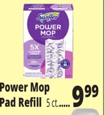 Ocean State Job Lot Power mop pad refill offer