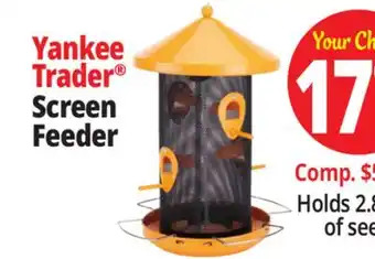 Ocean State Job Lot Yankee trader screen feeder offer