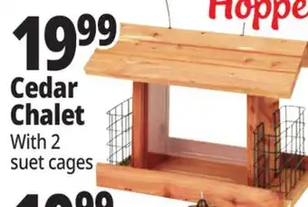 Ocean State Job Lot Cedar chalet mixed seed feeder offer