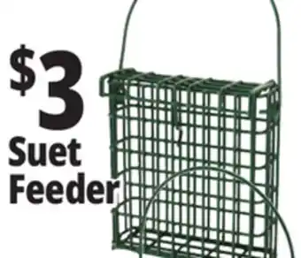 Ocean State Job Lot Suet feeder offer